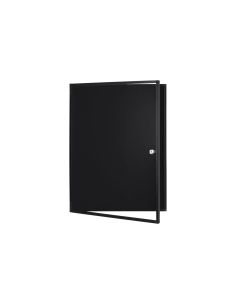 Vitrina De Anuncios Bi-Office New Gen Magnetica Acero Lacado 9Xa4 Para Interior Color Negro 696X933X36 Mm