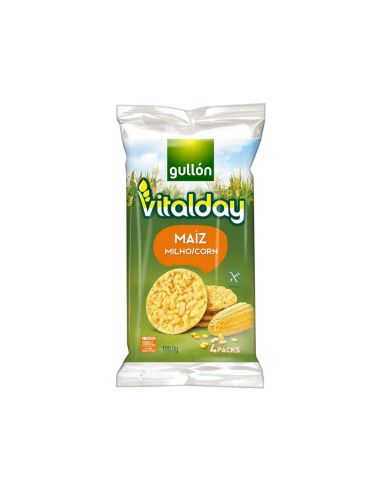 Tortitas De Maiz Gullon Vitalday 108 Gr Paquete De 4 Unidades De 27,5 Gr