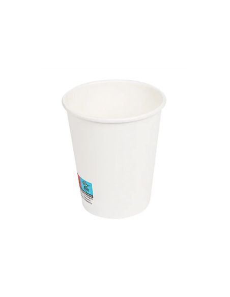 Vaso De Papel Blanco Bunzl Reciclable Pefc 190 Ml Apto Bebidas Frias Y Calientes Paquete De 50 Unidades