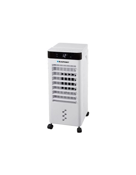 Climatizador Evaporativo Blaupunkt 65W Deposito 8L 3 Velocidades Hasta 20 M2 Con Ruedas Y Mando Color Blanco