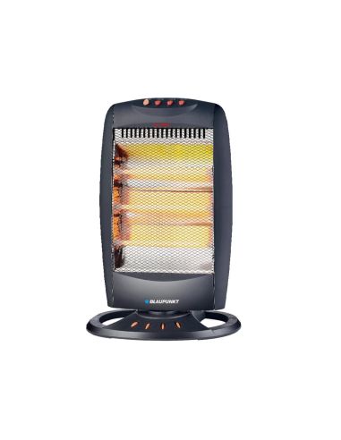 Estufa De Cuarzo Blaupunkt 1200W Tres Niveles Potencia Funcion Oscilante Color Negro