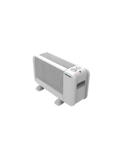 Radiador Blaupunkt Mini 900W Dos Niveles Potencia Proteccion Sobrecalentamiento Color Blanco