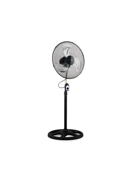 Ventilador De Pie Avant 3 Velocidades Cabezal Reclinable Oscilante 120 Diametro 450 Mm Color Negro