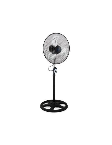 Ventilador De Pie Avant 3 Velocidades Cabezal Reclinable Oscilante 120 Diametro 450 Mm Color Negro