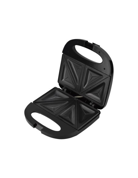 Sandwichera Magefesa Suisse Black 750W Con Asa Fria Al Tacto Antiadherente