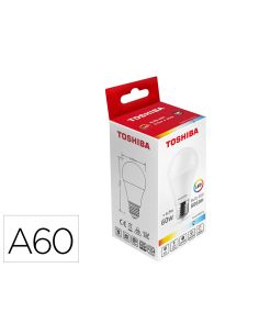 Bombilla Led Toshiba A60 E27 8.5W 6500K Luz Fria
