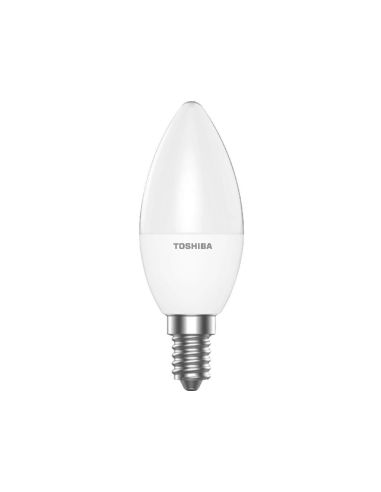Bombilla Led Toshiba Essential C37 E14 4.7W Luz Calida 2700K