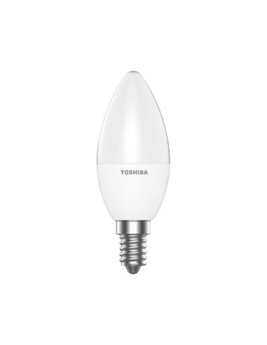Bombilla Led Toshiba Essential C37 E14 4.7W Luz Fria 6500K