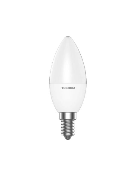 Bombilla Led Toshiba Essential C37 E14 4.7W Luz Fria 6500K