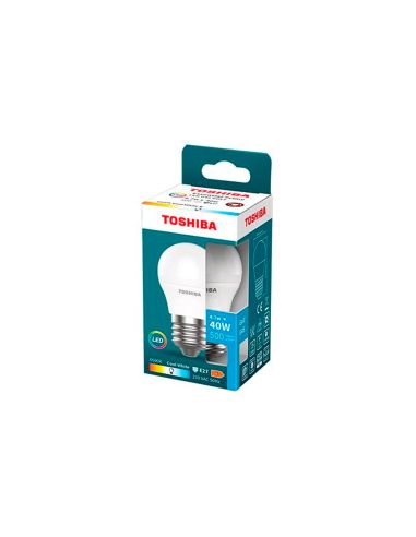 Bombilla Led Toshiba Essential G45 E27 4.7W Luz Fria 6500K