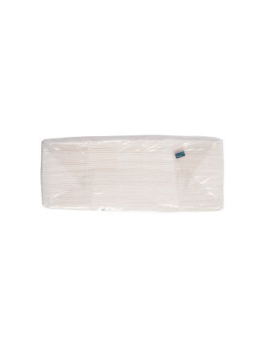 Servilleta Pronappe Celulosa Micro Grofada 20X20 Cm 2 Capas Color Blanco Paquete De 50 Unidades
