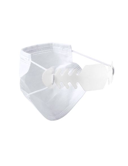 Ajustador Salvaorejas Mascarilla Silicona Flexible 3 Posiciones Ajuste Color Blanco 19,4X1,8 Cm