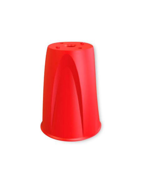 Adaptador Para Cono Faru Rojo Alto 120 Mm Diametro 90 Mm