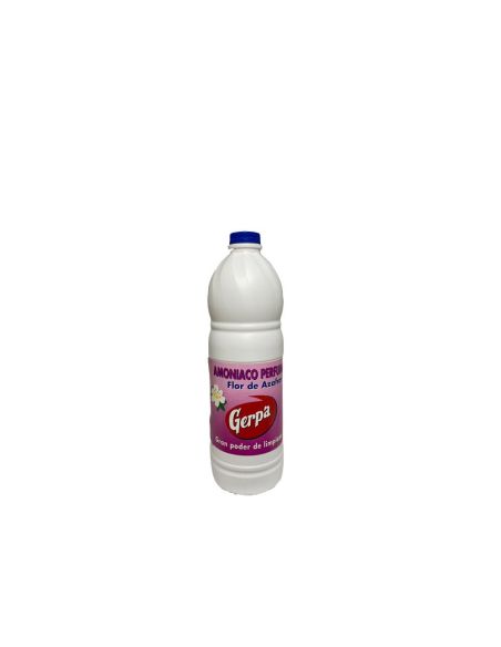 Amoniaco Gerpa Perfumado Flor De Azahar Botella 1 Litro|Libreriasalesiana