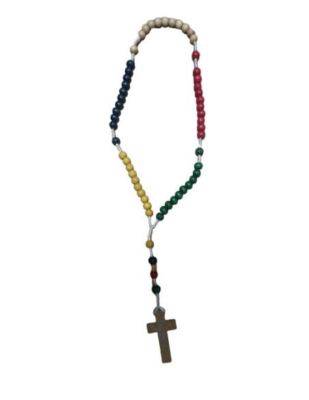 Rosario Misionero Madera Cuerda
