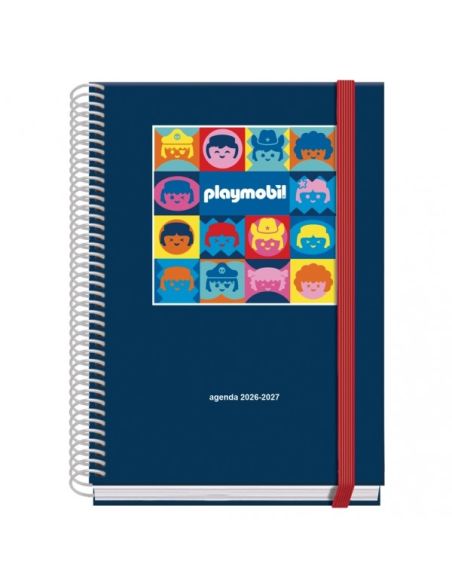 Agenda Prime Playmobil 2026-2027 Semana Vista Tamaño A5