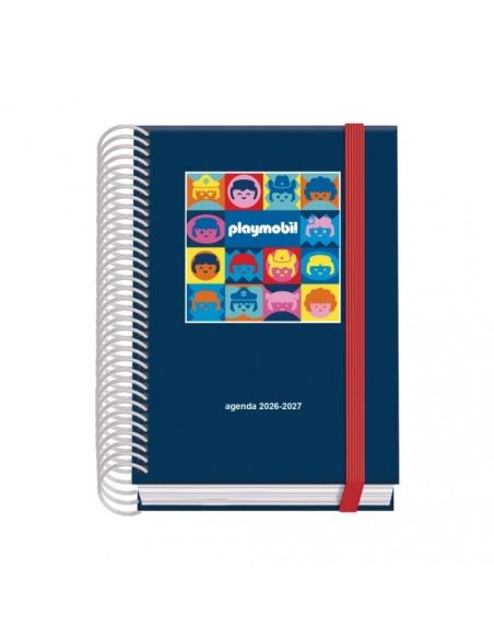 Agenda Prime Playmobil 2026-2027 Día Página Tamaño A6
