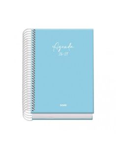 Agenda Basic Serenity Azul 2026-2027 Día Página Tamaño A6