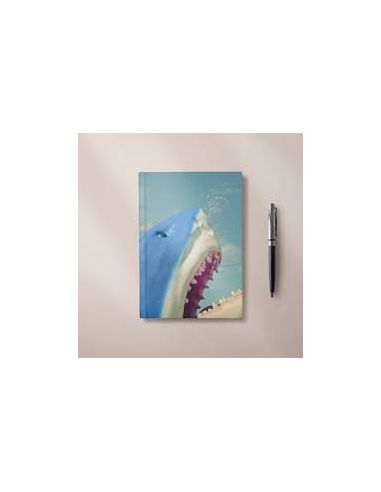Cuaderno Tapa Dura A5 Shark