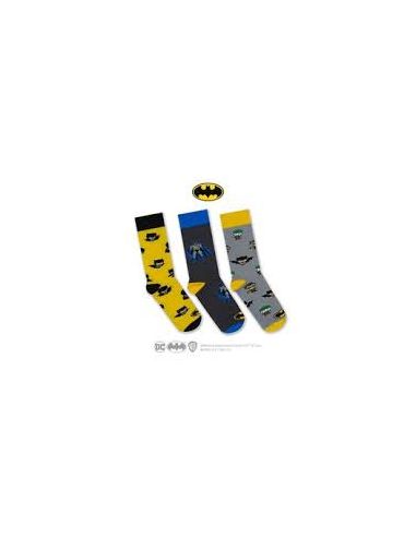 Pack Calcetines Batman  Talla 41/46