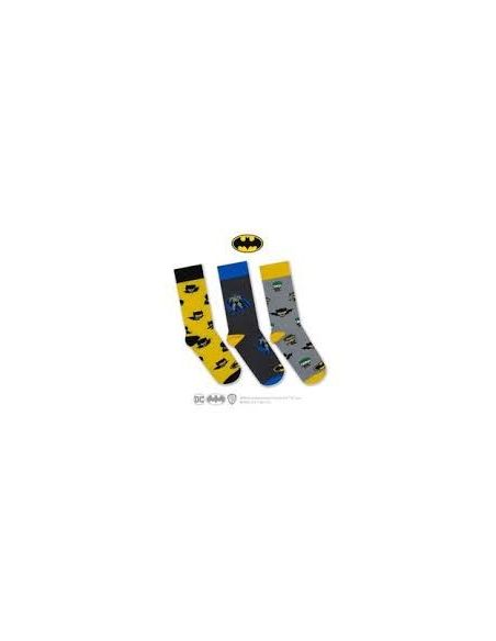 Pack Calcetines Batman  Talla 41/46