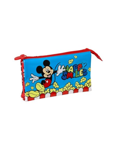 Portatodo Triple Mickey Mouse "Happy Smiles"|Libreriasalesiana