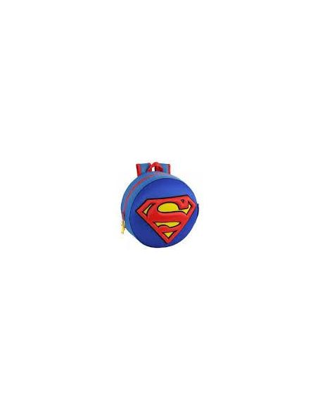 Mochila 3D Redonda Superman