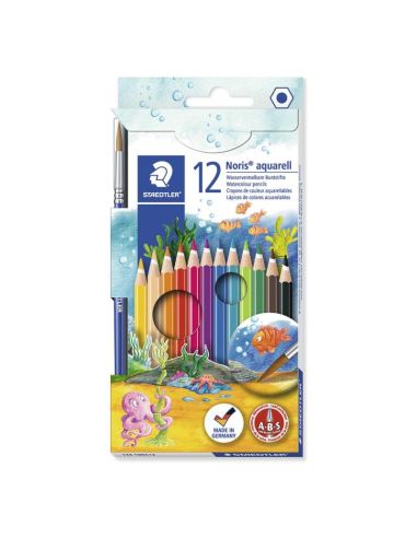 Lapices De Colores Noris Club Acuarelable 144 10Nc12 12 Colores Surtidos