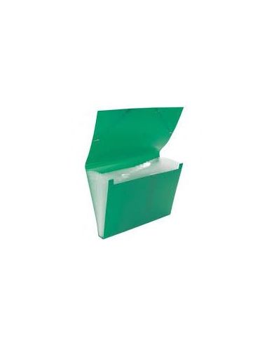 Carpeta Clasificadora Plus Office A4 Verde Opaco