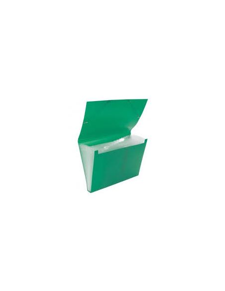 Carpeta Clasificadora Plus Office A4 Verde Opaco