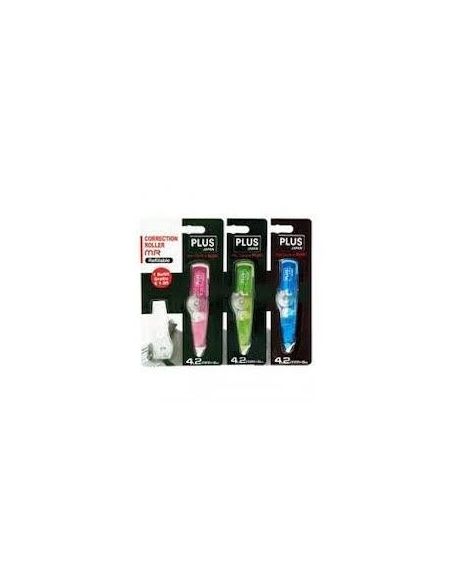 Corrector En Cinta Plus Mr 4,2Mm X 6M + Recambio Colores Surtidos