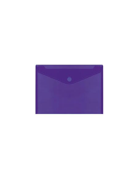 Sobre Pp Folio C/Velcro Morado