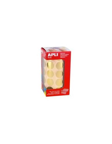 Rollo Gomets Apli Circulo Grande 20Mm Oro