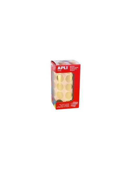 Rollo Gomets Apli Circulo Grande 20Mm Oro