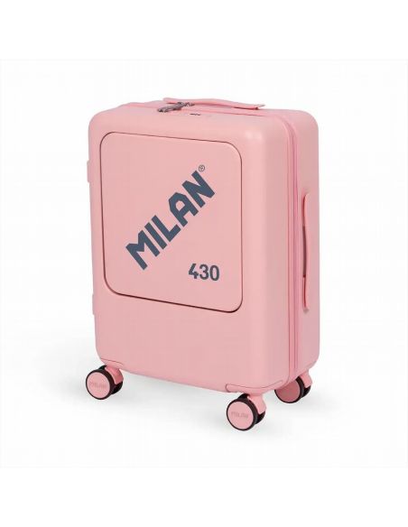 Maleta Cabina Rígida 55 Cm, Milan 430 Since 1918, Rosa