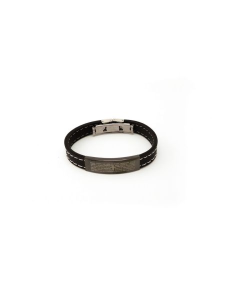 Pulsera Caucho Padre Nuestro S/Foto