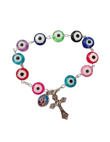 Pulsera Ojo Turco Colores C/Foto