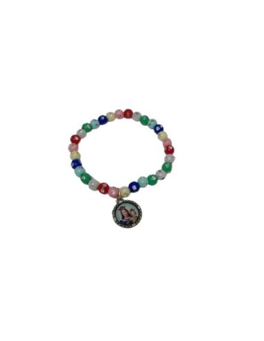Pulsera Elastica Niña Bolas Strass