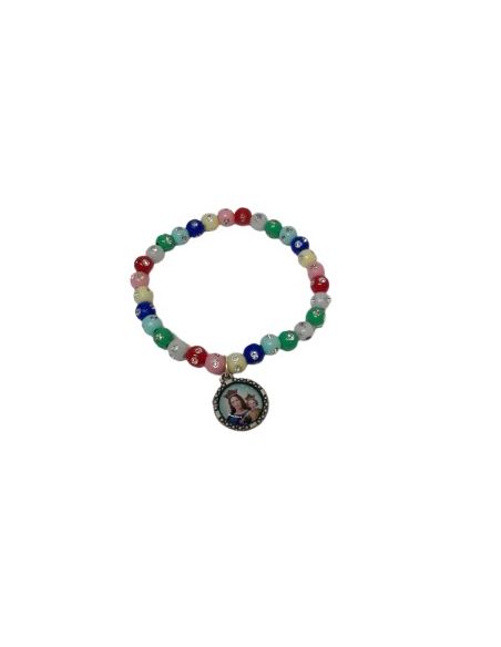 Pulsera Elastica Niña Bolas Strass