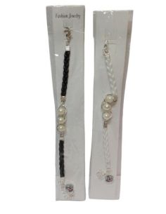 Pulsera Cordon C/Perlas (5 Coloes Surtidos)