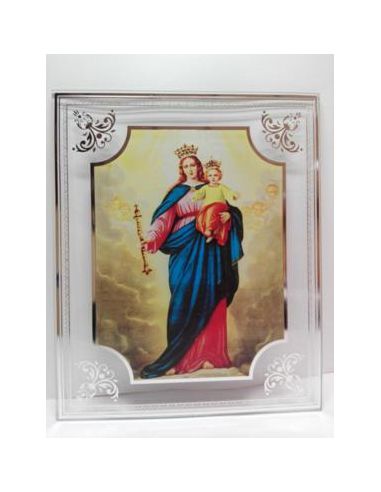 Cuadro Cristal Lujo 29X24Cm Auxiliadora