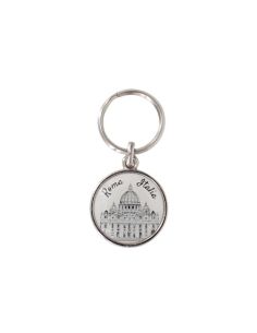 Llavero redondo. nsox. 68x33mm (100)