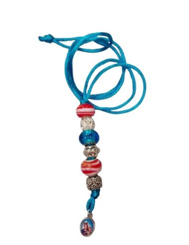 Cordon Collar Pandora Color Azul C/Foto