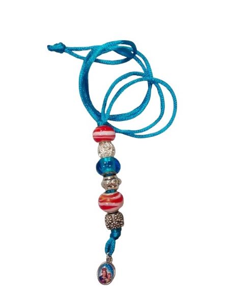 Cordon Collar Pandora Color Azul C/Foto