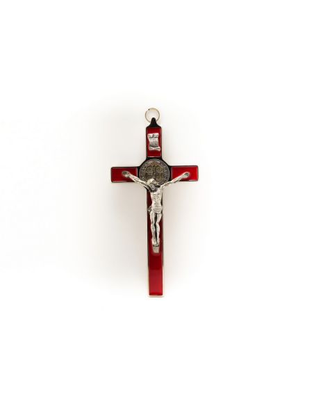 Cruz S. Benito Lacada Rojo 20Cm