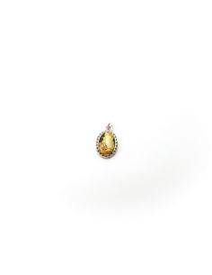 Medalla Plateada 1,5Cm Angel De La Guarda