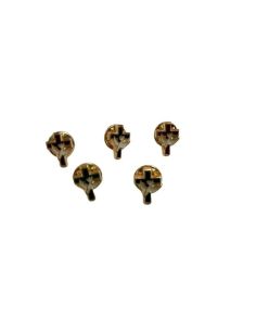 Pin Metal Dorado Esmaltado Espir.Santo Colores Surtidos