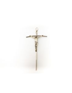 Crucifijo Metal Niquel 17X9Cm ºººº