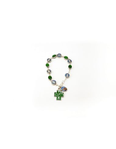 Decenario Santo Azul Y Verde