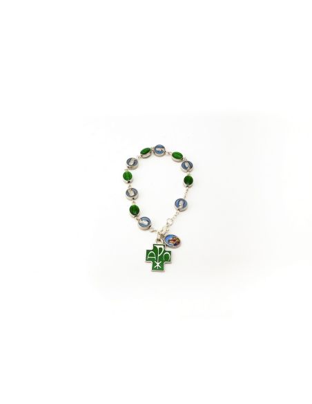 Decenario Santo Azul Y Verde